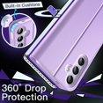 thumbnail image 6 of JETech Wallet Case for Samsung Galaxy S24 5G, Shockproof PU Leather Magnetic Flip Cover with Card Holder, Stand Feature and Full Camera Protection (Lilac), 6 of 6