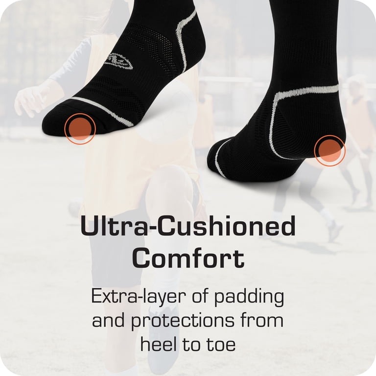 Athletic Works Unisex Soccer Socks 2-Pack photo 7