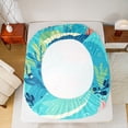 thumbnail image 5 of Homewish Cute Salamander Queen Sheet Sets,Pink Axolotl Flat Sheet,Colorful Ocean Animal Queen Fitted Sheet For Boys Girls,Super Cozy Room Decor,4pcs, 5 of 7