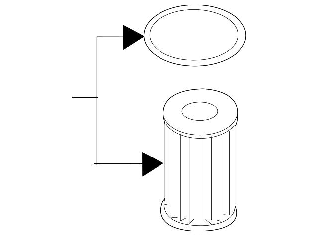 Genuine OE Kia Engine Oil Filter Element - 26320-3CKB0