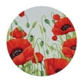 thumbnail image 2 of Nawypu  Red Poppy Flower in Spring, Elastic Fitted Edged Round Tablecloth Fade Resistant Anti-Shrink Table Cloth Washable Table Cover for Indoor or Outdoor and Anywhere You Wanna use it, 2 of 7