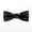 Black, variant on Men Faux Leather Pre-tied Bow Tie Wedding Party Groom Suit Tuxedo Shirt Bowtie
