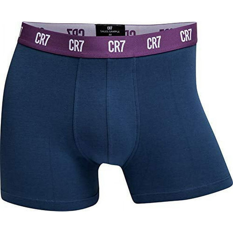 Cristiano Ronaldo CR7 Fashion 3-Pack Trunk Boxer Briefs Men's Underwear L