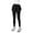 b-591Black161, variant on WEIGFI Child Girls Yoga Active Leggings Kids Flowy Skorts Tight Yoga Pants 2 In 1 Running Tennis Skirt Pants Trendy Trousers Solid Color Slacks