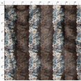 thumbnail image 4 of Soimoi Brown Heavy Canvas Fabric Grandiflora Roses Floral Print Fabric by the Yard 58 Inch Wide, 4 of 5