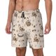 thumbnail image 1 of Balery Chicken With Floral Bañador para hombre, shorts de playa de secado rápido con entrepierna y forro de compresión-Large, 1 of 6