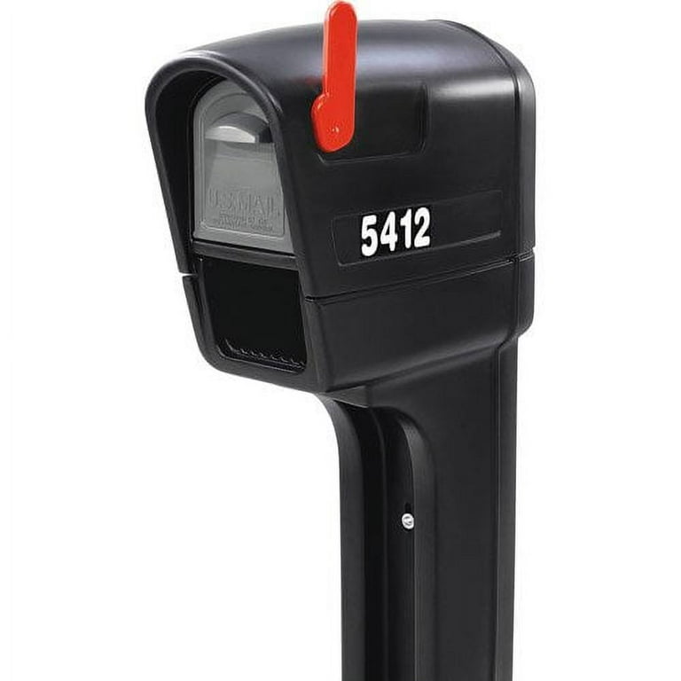 Step2 MailMaster Plus Plastic Mailbox with Black Finish Step2 MailMaster Plus Plastic Mailbox with Black Finish