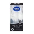 thumbnail image 1 of Vasos desechables Great Value cristal premium 8 pzas, 1 of 1