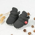 thumbnail image 7 of HsdsBebe Baby Girls Boys Cotton Boots Newborn Winter Cozy Fleece Booties Infant Socks Shoes for 3-18 Months, 7 of 7
