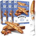 thumbnail image 1 of YBQF Turtle Pecan Biscotti Italian Cookies - Caramel Pecan Cookies Dipped in Milk Chocolate - Pecan Biscotti Individually Wrapped Cookies - All Natural Ingredients - Kosher - 6.88 oz (6 Boxe, 1 of 5