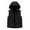 Black, variant on OGLCCG Boys Hooded Puffer Vest Winter Lightweight Full Zipper Sleeveless Down Jackets with Pockets Warm Padded Warm Coat 3-11 Years