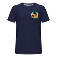 thumbnail image 4 of Jinhomg Vacation T Shirts for Men Casual Hawaiian Graphic Beach Tees Lightweight Comfy Short Sleeve Crew Neck T-Shirts Spring Summer Workout Tops 90 off Clearance Sale Dark Blue XXL, 4 of 6
