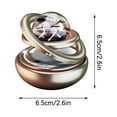 thumbnail image 3 of Clearance!Solar-Powered Rotating Car Ornament-Aluminum Star Hanging Decor for Windshield,Fun & Unique Car Accessories for Dashboard Decoration, 3 of 6
