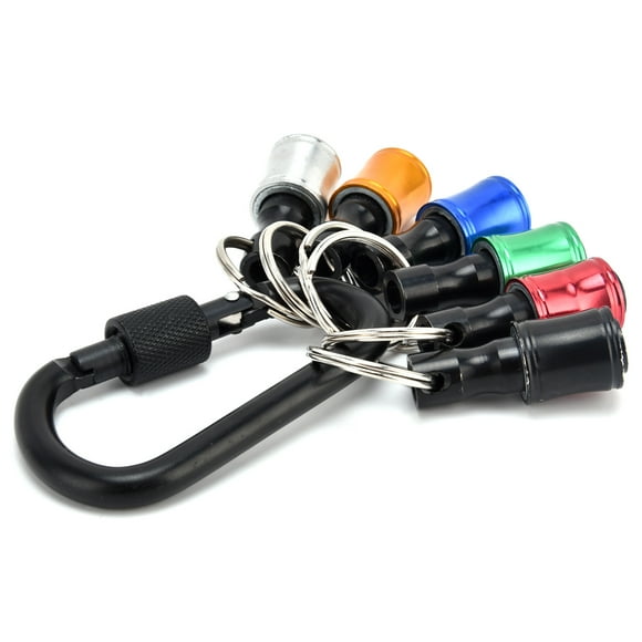 Keychain Screwdriver Bit Holders, Drill Bit Extension Drill Bit Holder Hex Shank Keychain Holder For Industry Household
