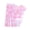1-Pink1498, variant on Tiijoy Girls 4 Piece Tropical Swimsuit Halter Tie Bikini Set Cover Up Bathing Suits, Sizes 7-12