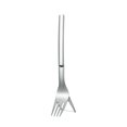 thumbnail image 2 of Rebanador de tenedor Rebanador de sandía de acero inoxidable Tenedor Herramienta de servicio de postre de comida Suministros de cocina Scienceny HA006582-00, 2 of 6