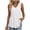 03# White, variant on Qwertyu Tank Tops for Women Summer Babydoll Peplum Tops V Neck Sleeveless Shirts Dressy Casual Blouses Beach Vacation Clothes Blue XL