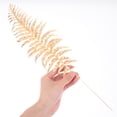 thumbnail image 5 of OULII 10Pcs Faux Golden Leaf Stems for Home Wedding Party Decoration Lifelike Artificial Leaves for Vase, 5 of 8