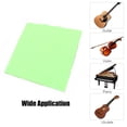 thumbnail image 3 of Musical Instruments Cleaning Polishing Cloth 15cm*15cm Size Double-Sided Soft Microfiber Cloth Musical Instrument Accessories for Guitar Bass Violin Piano Green, 3 of 4