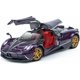 thumbnail image 1 of 1:24 Simulation Pagani Alloy Car Model Sound and Light Pull Back Sports Car Die Casting Alloy Toy Boy Collection Decoration Gift, 1 of 4