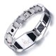 thumbnail image 2 of Brazalete de energía de terapia para hombres, pulsera magnética de germanio, brazalete de Salud de acero inoxidable Bio japonés, 56, 2 of 5