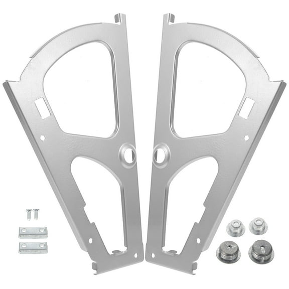 2 Pcs Kitchen Cabinet Hinges Shoe Rack Tipping Frame Bracket