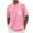 Pink, variant on lcziwo American Flag Shirt Big and Tall Cotton Comfortable 4Th Of July Lightweight Shirts Family Print Casual Short Sleeve Crew Neck Tshirt White XXXL
