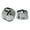 Silver, variant on Ciro Diamond Cut Low Crown Bolt Cap Kit (53pk) for Harley - Chrome 70021