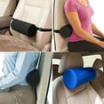 thumbnail image 6 of Seat Cushion,Lumbar Roll Pillow For Lower Back Support – Memory Back Support Cushion With Elastic Strap Washable Cover – Ergonomic Neck Roll Pillow For Chair Car Travel – 11 Inch, 6 of 9