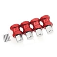 thumbnail image 4 of 2X Cubo Hexagonal de Rueda de Metal de Coche RC de 12 mm Acoplador de Extensión de 15 mm para AXIAL SCX10 D90 CC01 F350 1/10 RC Crawler-Rojo, 4 of 6