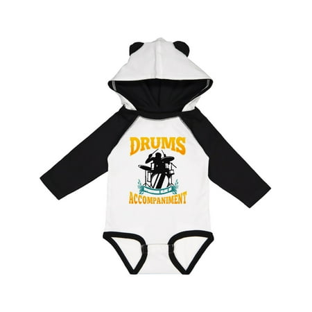 

Inktastic Drummer Gift Drums Everyone Else Accompaniment Gift Baby Boy or Baby Girl Long Sleeve Bodysuit
