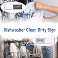 thumbnail image 4 of Dishwasher  Clean Dirty Sign, Easy To Read Sturdy Dishwasher Clean Dirty Indicator  for Kitchen Type 1,Type 2, 4 of 7