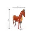 thumbnail image 2 of De Kulture Recycled Iron Decorative Collectible Figurine Showpiece, 10.5x2.5x11 (LWH) Inches, 2 of 6