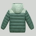 thumbnail image 2 of Chaqueta acolchada con capucha para niñas. Abrigo de invierno ligero con cremallera acolchada y bolsillos para niñas de 7 a 14 años., 2 of 3