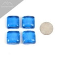 thumbnail image 3 of Blue Ridge Brand 1" Reflective Fire Glass Cubes - Professional Grade Fire Pit Glass Squares - Light Blue - 10 Pound, 3 of 6