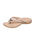 thumbnail image 5 of Vionic Womens Bella Toe Post Sandal Rose Gold, 5 of 5