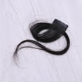 thumbnail image 2 of Perruques Droites Noires 40cm avec Bande, Extensions de Cheveux Sans Couture, Cheveux Humains Réels, 2 of 9