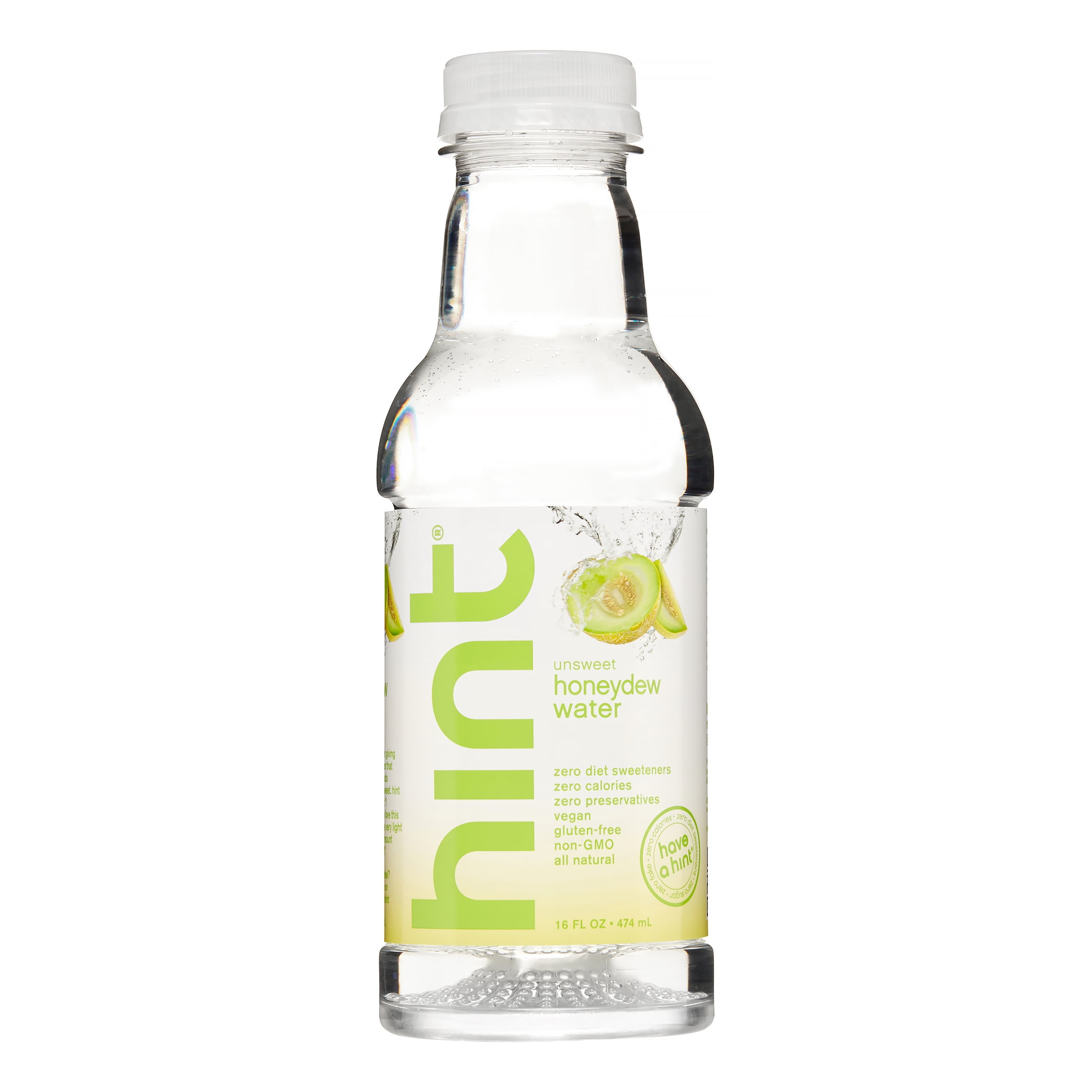 Hint Honeydew Water, 16 Fl. Oz., 12 Count
