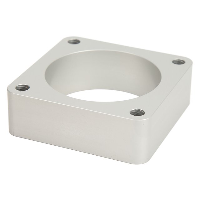Placa adaptadora del cuerpo del acelerador, cuerpo del acelerador de 4 pernos Espaciador del cuerpo del acelerador del automóvil Adaptador del cuerpo del acelerador Características mejoradas