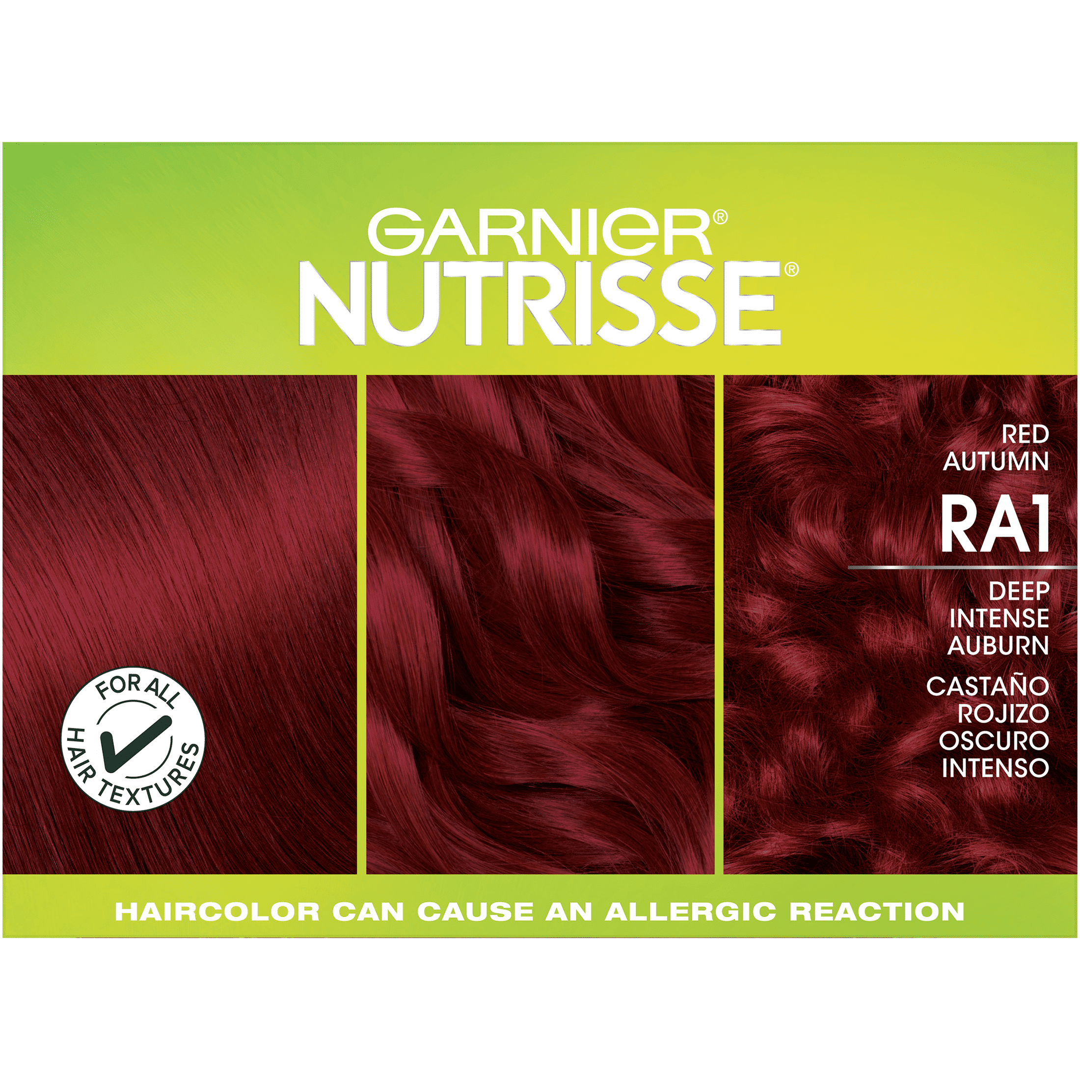 glide tre Chip Garnier Nutrisse Nourishing Hair Color Creme, RA1 Red Autumn - Walmart.com