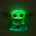 thumbnail image 4 of Star Wars Baby Yoda 3D LED Color Changing Mood Light with 30 Minute Timer, Green, 6"H x 4"W, 4 of 7