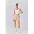 thumbnail image 3 of Pinspark Womens Athletic Sweat Shorts Loose Workout SweatShorts High Waisted Exercise Short Comfy Casual Lounge Shorts with Pockets, 3 of 6