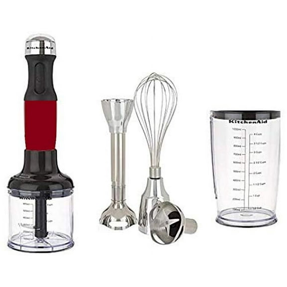 KitchenAid RKHB2561ER 5-Speed Hand Blender Empire Red (Without Box)