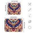 thumbnail image 4 of Yayeee Dish Drying Mat for Kitchen Counter 16"x18" Microfiber Absorbent Pad, Colorful Abstract Eagle, 4 of 7