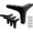 Matte Black, variant on Furniture Legs, 5 Inch Black Metal Furniture Feet Heavy Duty Nightstand Legs for Table Cupboard Sofa Couch Chair（4Pack）