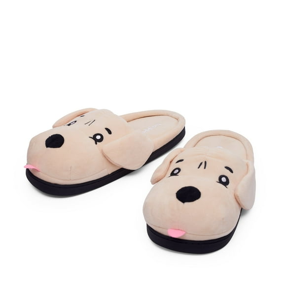 Coddies Labrador Slippers | Unisex Funny Slippers, Novelty Comfortable Pantuflas, Perfect Gift | MEDIUM (4-7.5 Men | 6-9.5 Women)