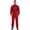 Red, variant on Men's Long Sleeve Coverall One Piece Workwear Jumpsuits Mechanics Uniform with Pockets Workshops Factory Working Overall Navy Blue 3XL/185