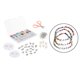 thumbnail image 4 of Kit de cuentas para pulseras de joyería, juego de cuentas, letra de vidrio de 3 mm en forma de corazón 3mm, 4 of 9