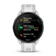 thumbnail image 2 of Garmin Forerunner 165 GPS Running Smartwatch and Fitness Tracker with Heart Rate - Mist Grey/Whitestone, 2 of 4