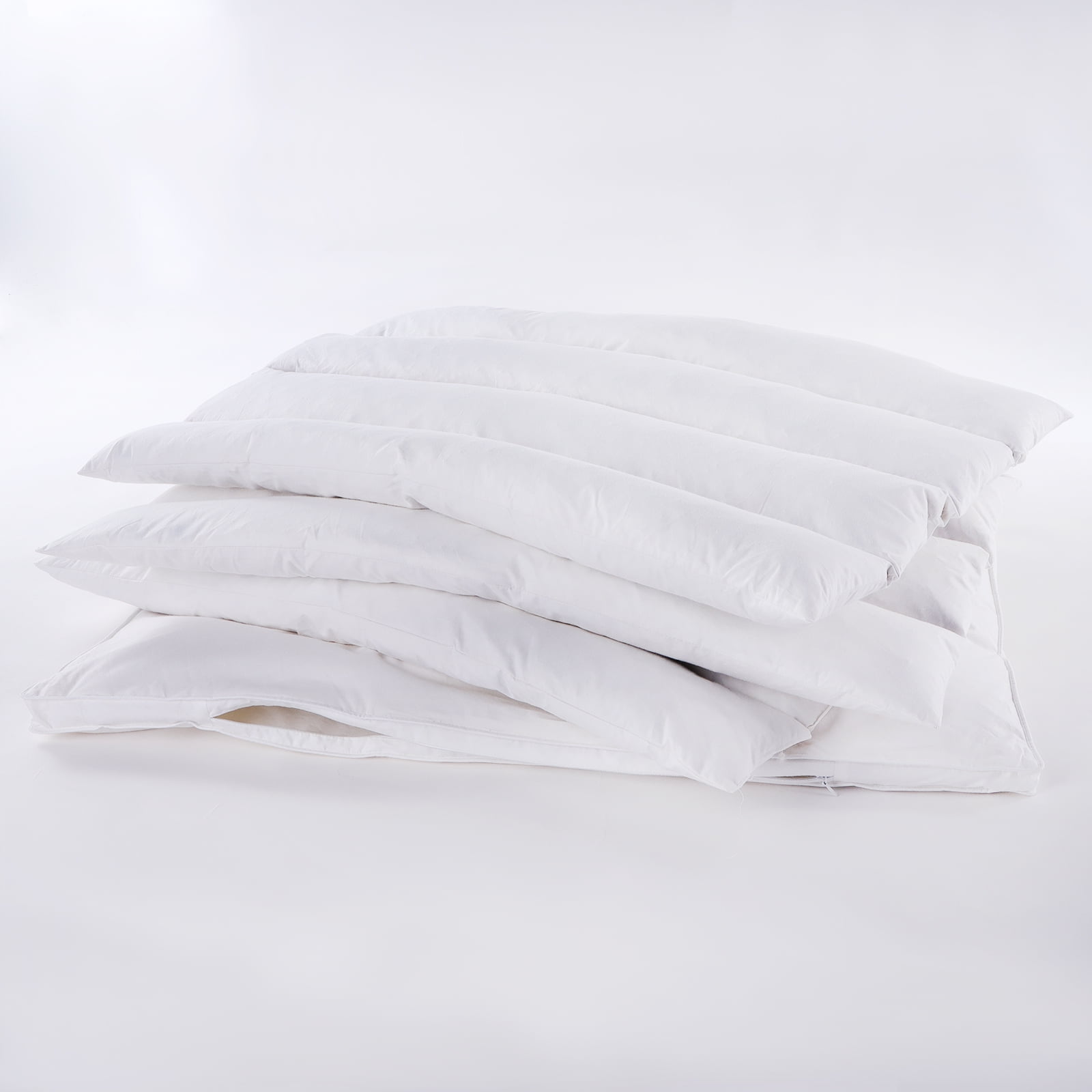 Adjustable Layer Down Feather Pillow, Support And Soft Queen Size Bed